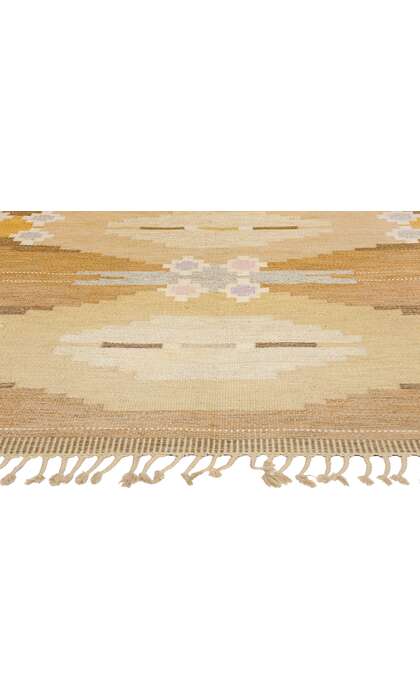 6 x 9 Ingegerd Silow Vintage Swedish Rollakan Rug 79024
