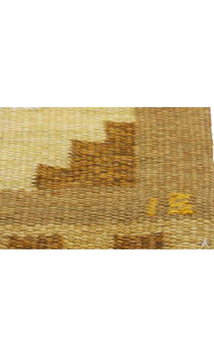 5 x 8 Ingegerd Silow Vintage Swedish Rollakan Rug 79026