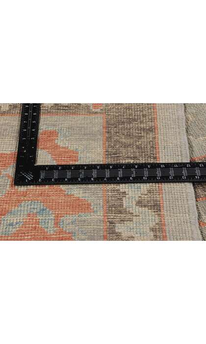 10 x 14 Modern Turkish Oushak Rug 52858