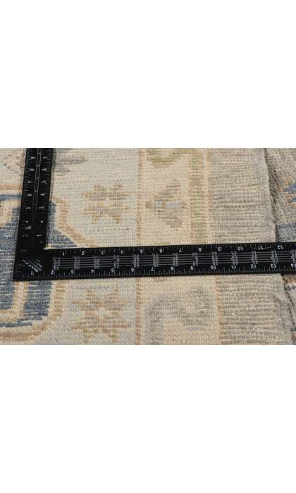 10 x 14 Modern Gray Turkish Oushak Rug 52890