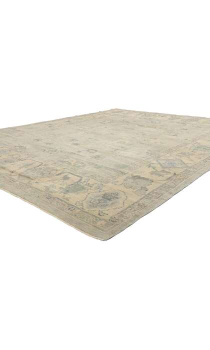 9 x 12 Modern Turkish Oushak Rug 53197