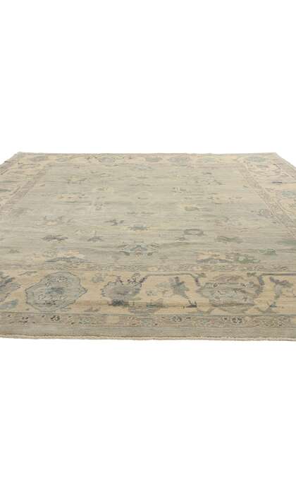 9 x 12 Modern Turkish Oushak Rug 53197