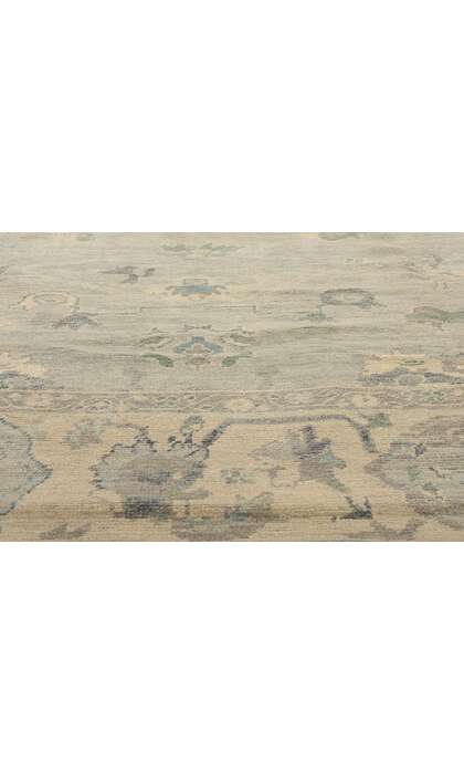 9 x 12 Modern Turkish Oushak Rug 53197