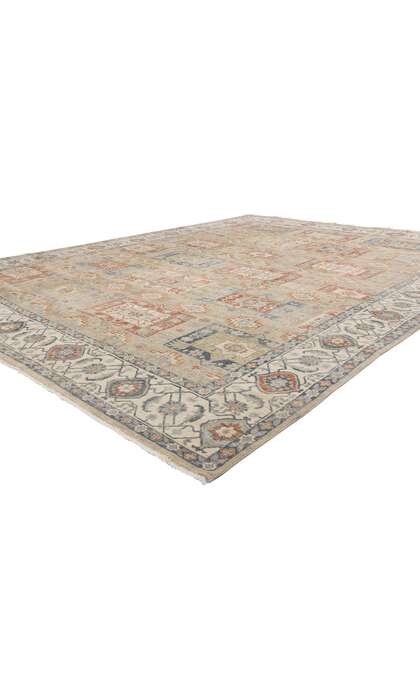 10 x 13 Vintage-Inspired Oushak Rug 30630