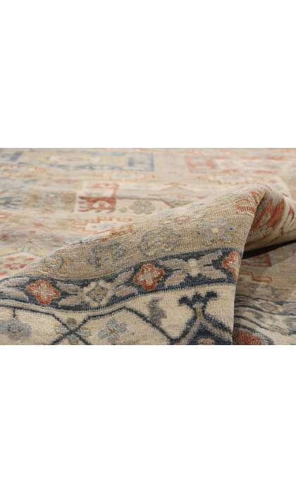 10 x 13 Vintage-Inspired Oushak Rug 30630