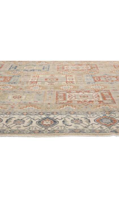 10 x 13 Vintage-Inspired Oushak Rug 30630
