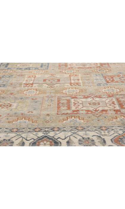 10 x 13 Vintage-Inspired Oushak Rug 30630