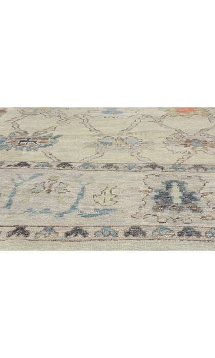 10 x 14 Modern Turkish Oushak Rug 52801