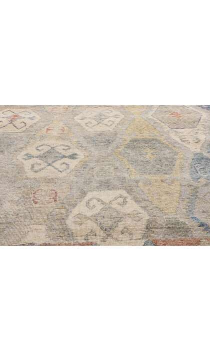 12 x 15 Vintage-Inspired Oushak Rug 30626