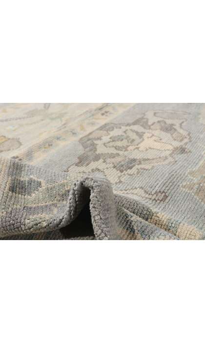 9 x 12 Modern Turkish Oushak Rug 53491