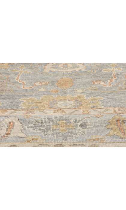 9 x 12 Modern Turkish Oushak Rug 53515