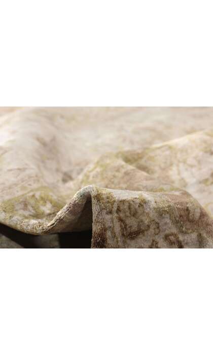 8 x 11 Vintage Persian Silk Qum Rug 77694