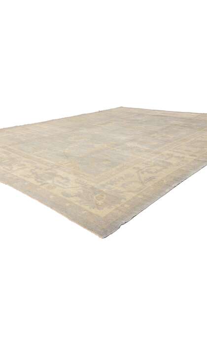 11 x 14 Organic Modern Turkish Oushak Rug 51859