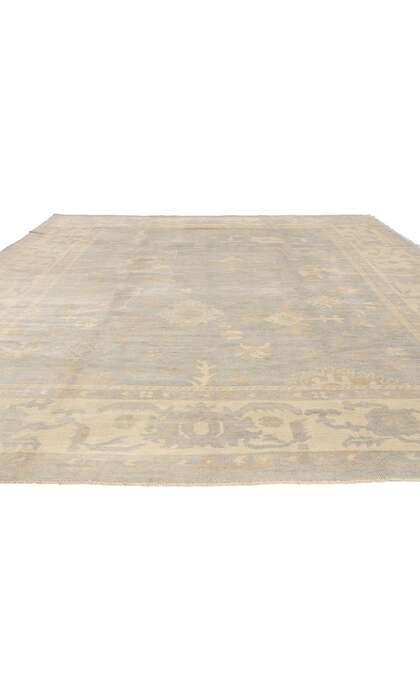 11 x 14 Organic Modern Turkish Oushak Rug 51859