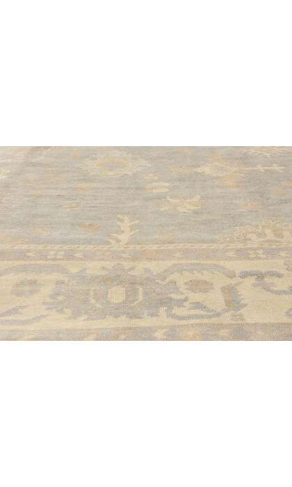 11 x 14 Organic Modern Turkish Oushak Rug 51859