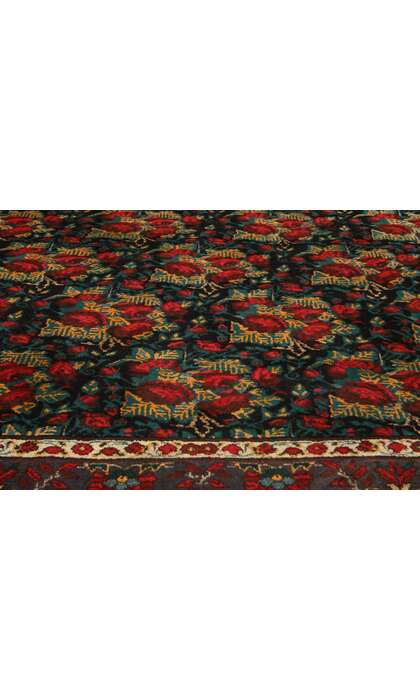 7 x 9 Antique Persian Halvai Guli Farang Bijar Rug 70551