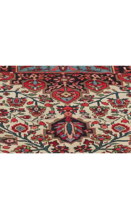 4 x 7 Antique Persian Sarouk Farahan Rug 76924