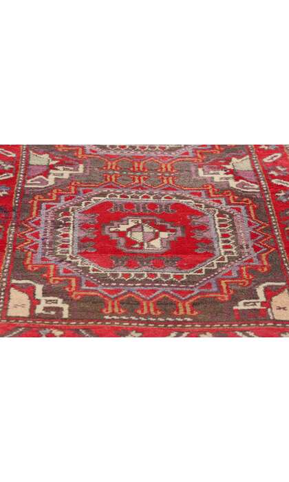 2 x 4 Vintage Turkish Bergama Rug 79178