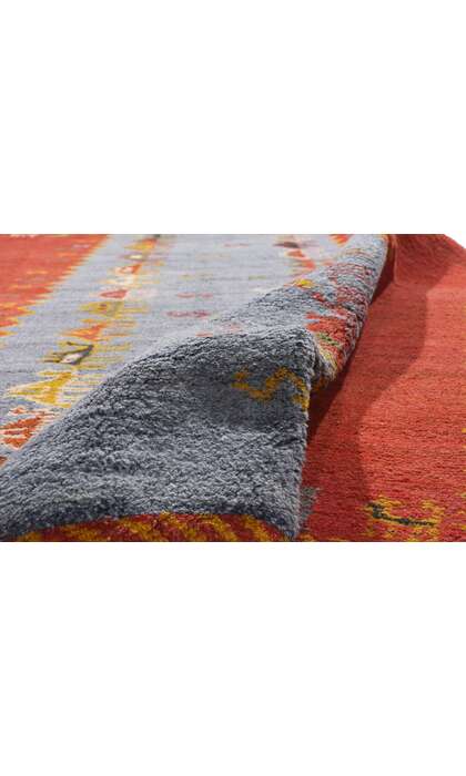 5 x 8 Vintage Zanagah Tikdift Moroccan Rug 79186