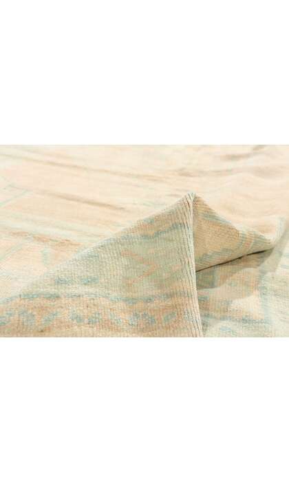 5 x 9 Vintage Muted Turkish Oushak Rug 53559