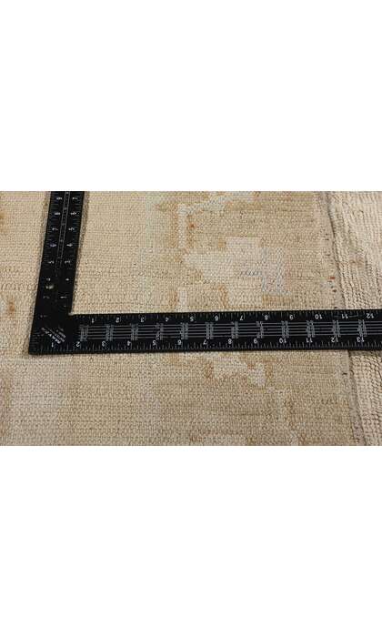 6 x 15 Vintage Muted Turkish Oushak Rug 53712