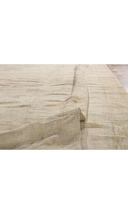 6 x 15 Vintage Muted Turkish Oushak Rug 53712