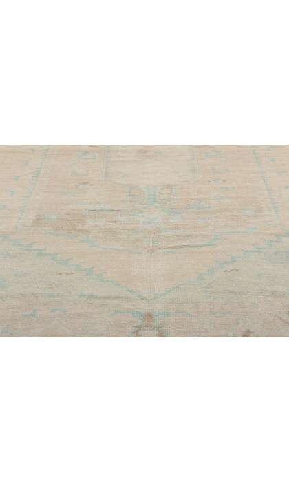 6 x 9 Vintage Muted Turkish Oushak Rug 52967