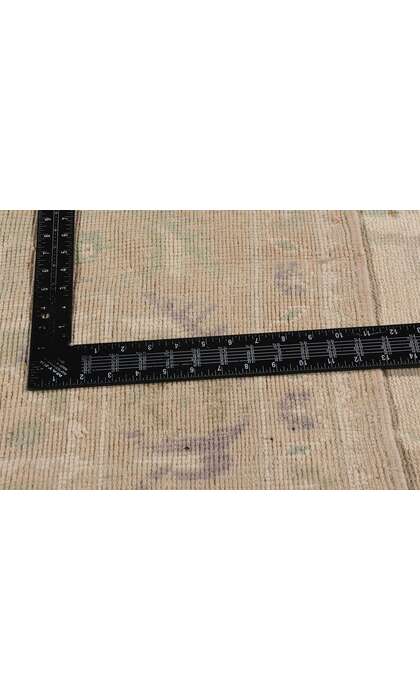 6 x 9 Vintage Turkish Oushak Rug 52810