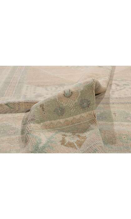 6 x 9 Vintage Turkish Oushak Rug 52810