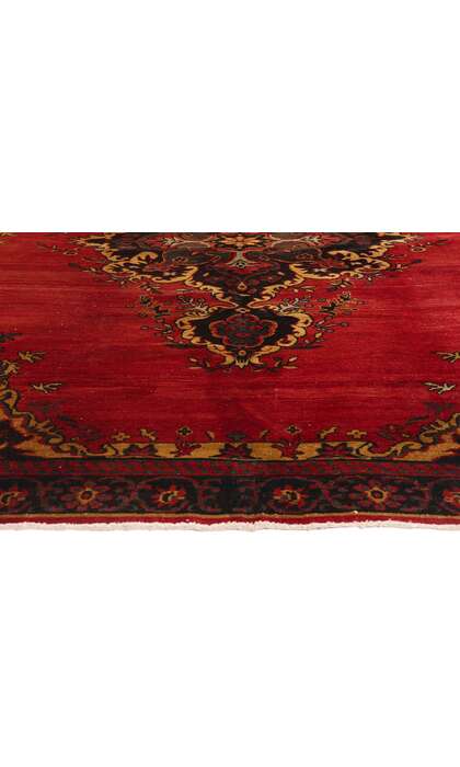 8 x 11 Vintage Red Turkish Oushak Rug 50507