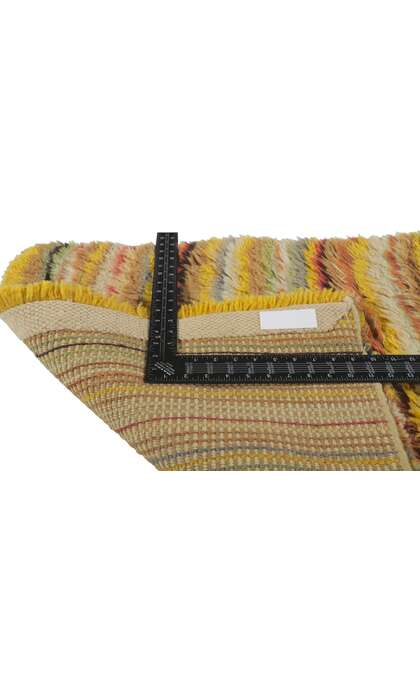 3 x 5 Vintage Swedish Rya Rug 78166