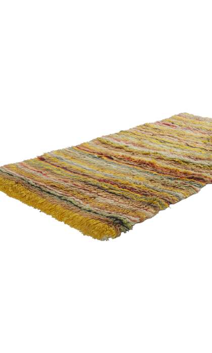 3 x 5 Vintage Swedish Rya Rug 78166