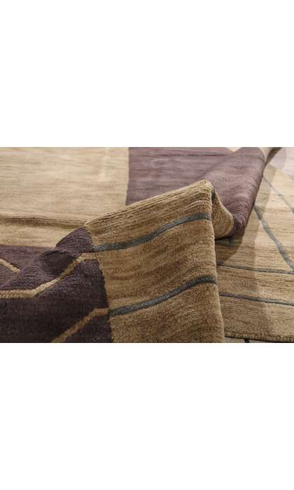 8 x 11 Vintage Tibetan Rug 78353