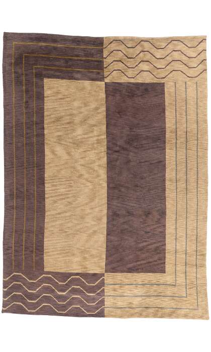 8 x 11 Vintage Tibetan Rug 78353