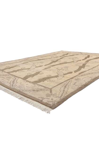 9 x 12 Vintage Earth-Tone Tibetan Rug 79182