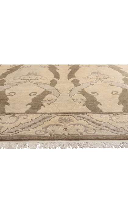 9 x 12 Vintage Earth-Tone Tibetan Rug 79182