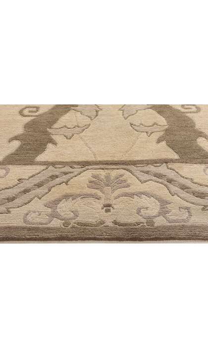 9 x 12 Vintage Earth-Tone Tibetan Rug 79182