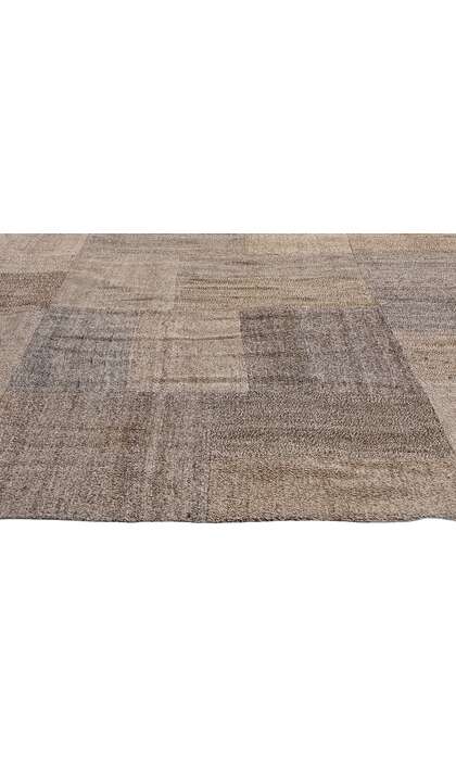 10 x 14 Vintage Turkish Patchwork Kilim Rug 50370