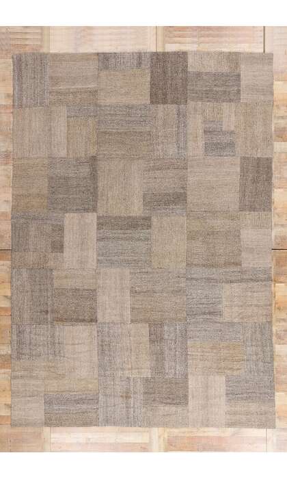 10 x 14 Vintage Turkish Patchwork Kilim Rug 50370