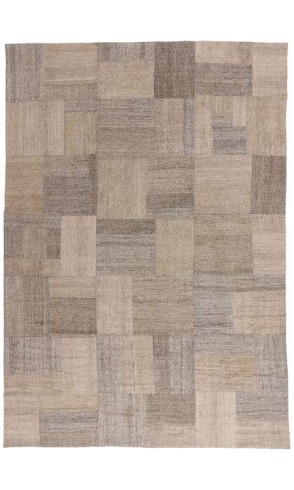 10 x 14 Vintage Turkish Patchwork Kilim Rug 50370