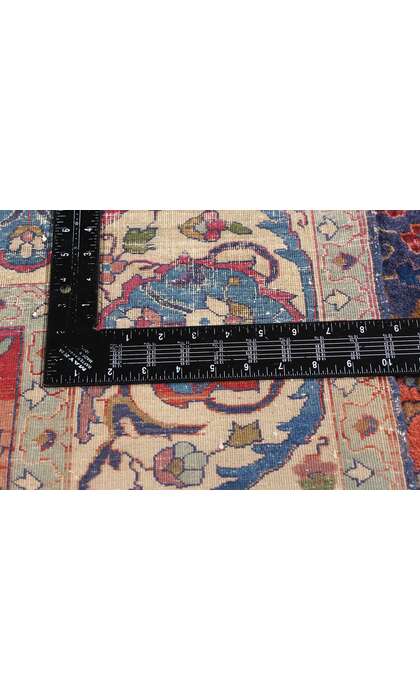 6 x 9 Late 19th Century Antique Indian Tree of Life Agra Rug 79249