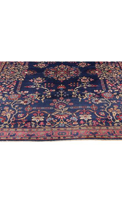 4 x 6 Antique Persian Kerman Rug 79258
