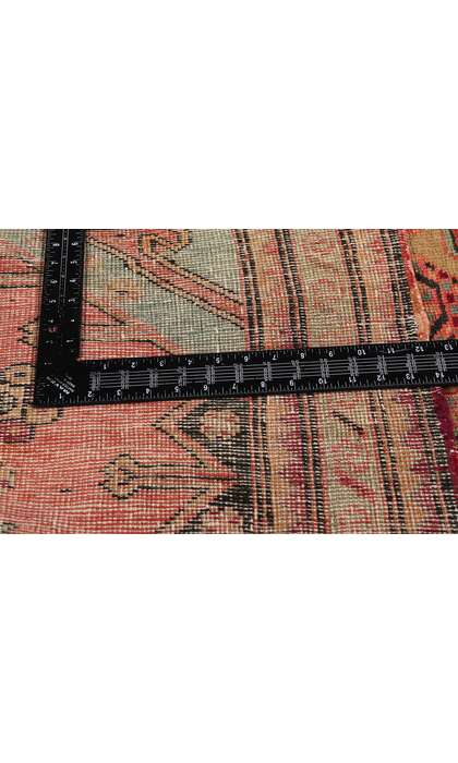 4 x 9 Antique Caucasian Karabagh Rug 79247