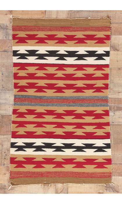 3 x 4 Antique Chinle Navajo Rug 78558