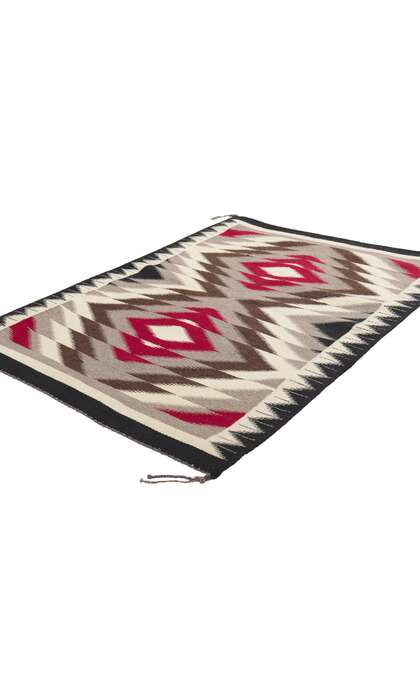 2 x 3 Antique Crystal Navajo Rug 78424