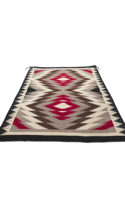 2 x 3 Antique Crystal Navajo Rug 78424