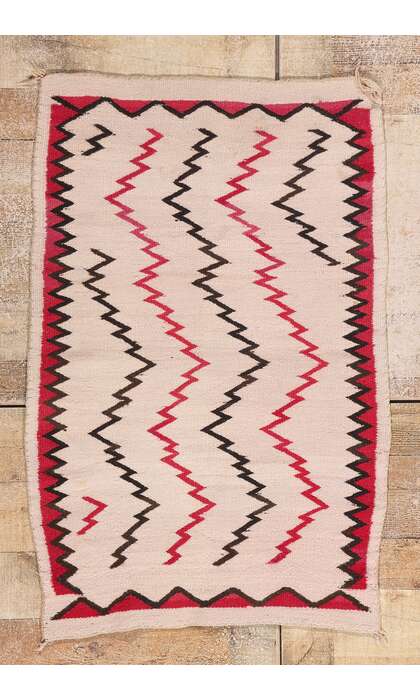 2 x 4 Antique Eye Dazzler Navajo Rug 79223