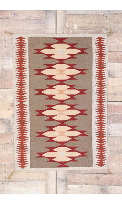 3 x 4 Vintage Eye Dazzler Navajo Rug 77867