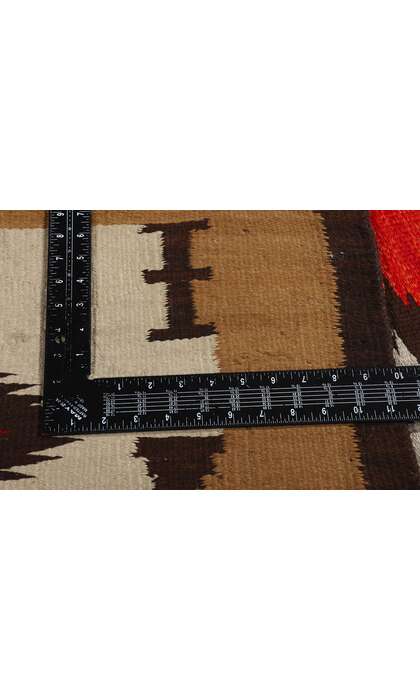 4 x 5 Antique Eye Dazzler Navajo Rug 79253