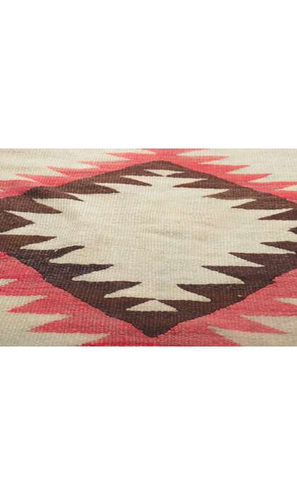 5 x 7 Late 19th Century Antique Eye Dazzler Navajo Rug 78429